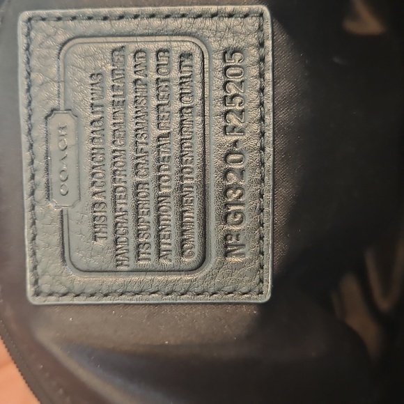 Coach Black Leather Bag - Picture 14 of 16